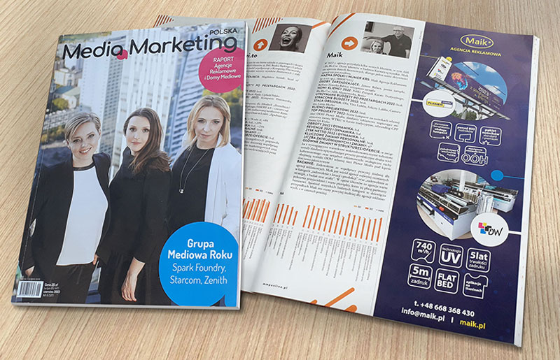 „Media & Marketing Polska”: Raport Agencje Reklamowe i Domy Mediowe już opublikowany.